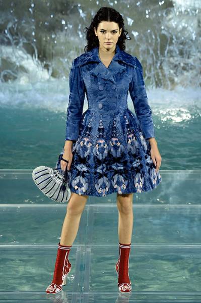 Kendall opened the Fendi 90th Anniversary
