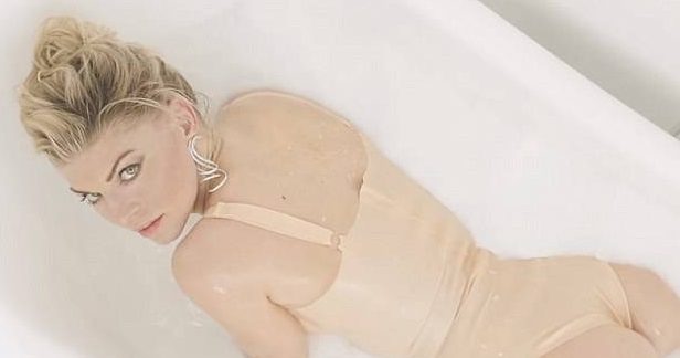 Kim Kardashian Drenched Milk New Video Clip Hi-Res