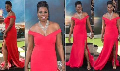 Leslia Jones At Upcoming Movie Ghostbusters Premiere
