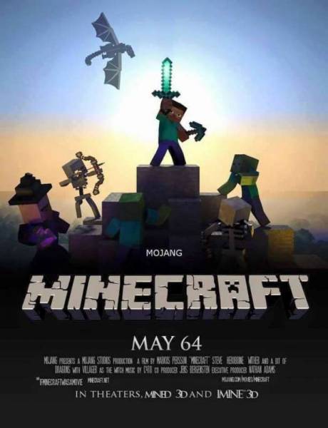 Upcoming Hollywood Films 2016 Minecraft