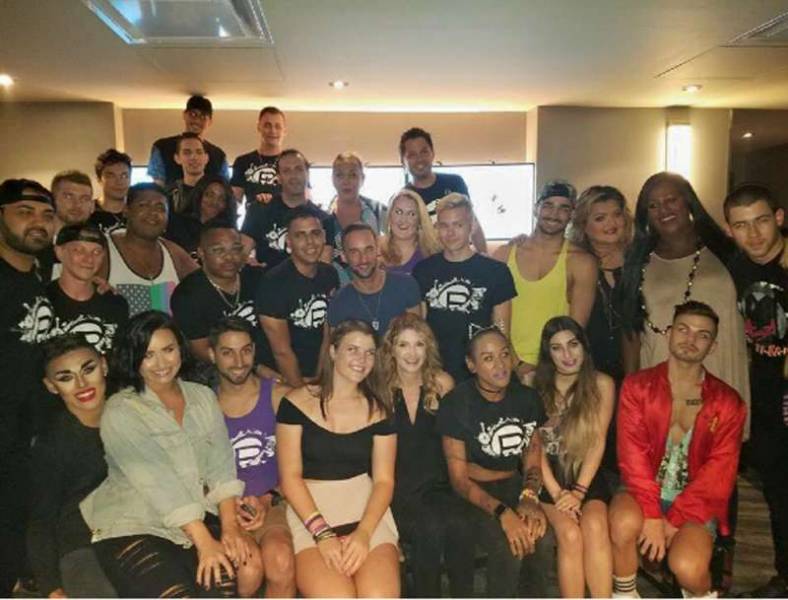 Orlando's Pulse Nightclub Employees surprized by Nick Jonas and Demi Lovato