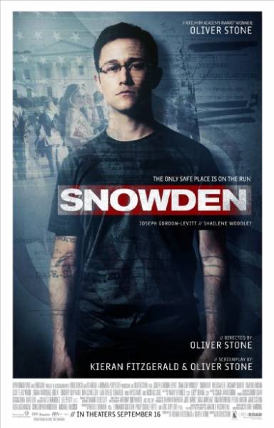 Snowden Upcoming Hollywood Films 2016