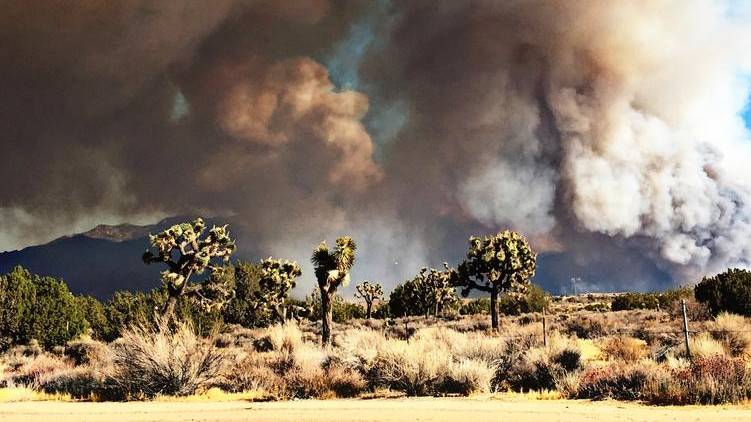 Smoke Over Hesperia