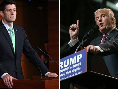 Trump belatedly endorses House Speaker Paul Ryan
