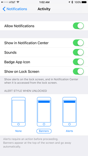 Notifications