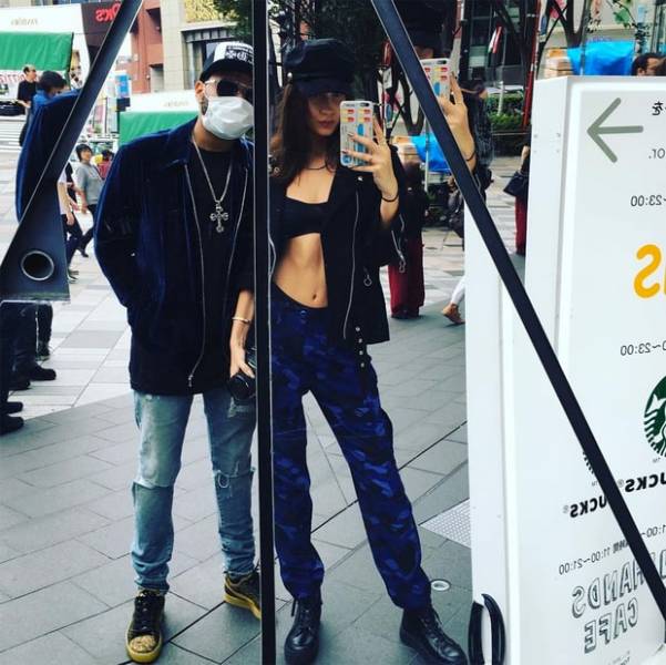The Weeknd Shares Rare Pic With Girlfriend Bella Hadid In Japan