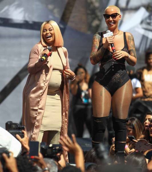 Blac Chyna And Amber Rose