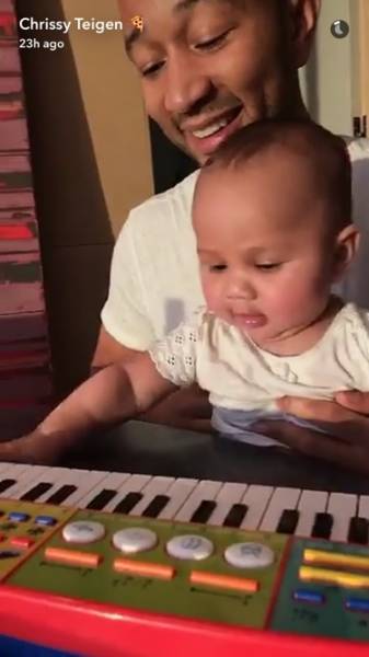 John Legend Baby Luna