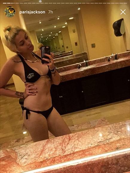 Paris Jackson Snapchat