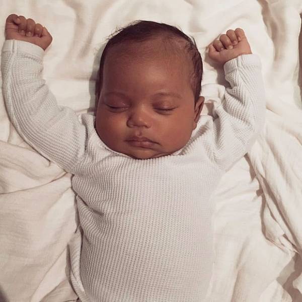 Kim Kardashian Shares First Photo Of Saint West