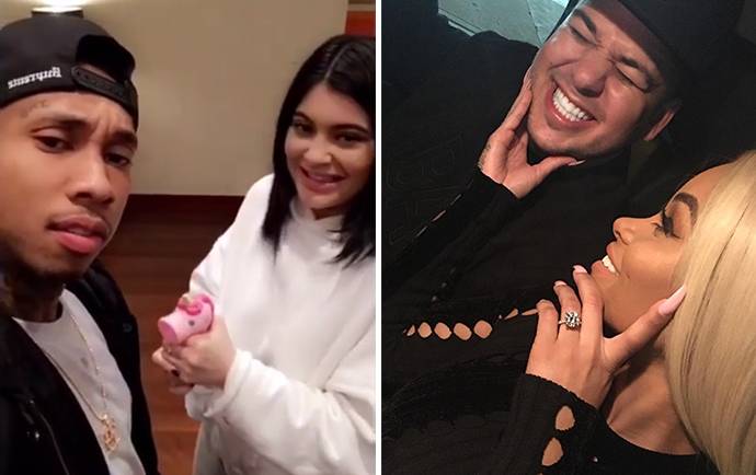 Rob Kardashian And Blac Chyna’s Stormy Romance