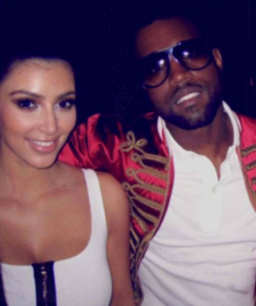 Kim Posts A Throwback Snap Of Her And Kanye