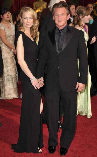Robin Wright Penn Sean Penn Oscars