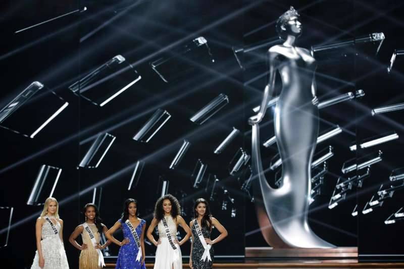 The Final Five Contestants Including Miss District Of Columbia USA Kara McCullough