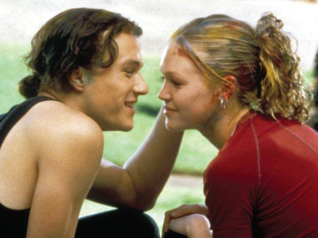 Heath Ledger And Julia Stiles In 10 Things