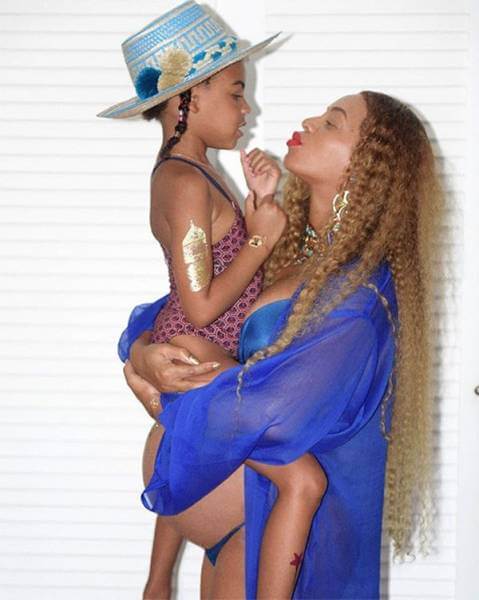 Beyonce Balances Blue Ivy Baby Bump Memorial Day Ftr Lead