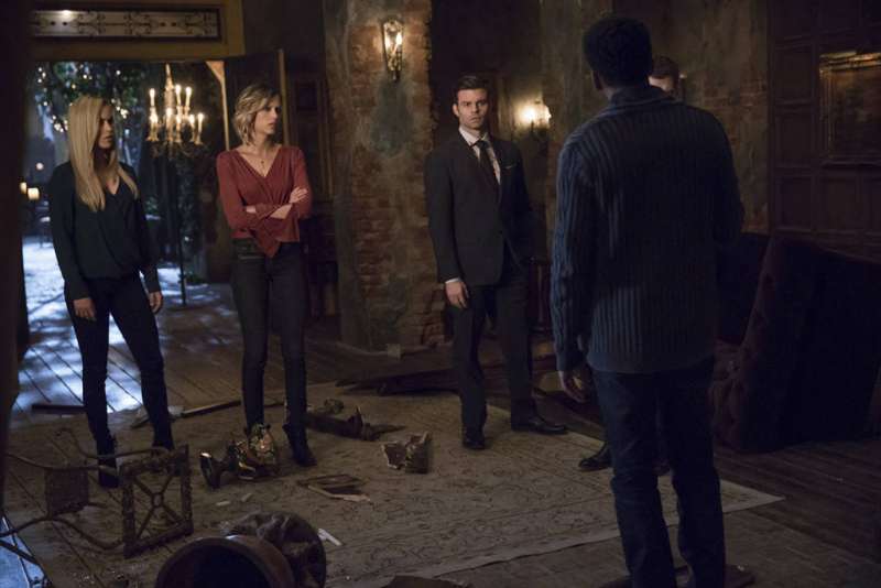 The Originals Daniel Gillies Claire Holt Riley Voelkel