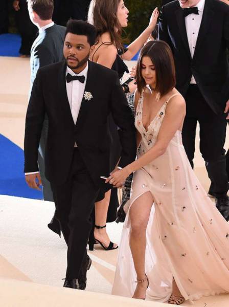 The Weeknd And Selena Gomez At Met Gala