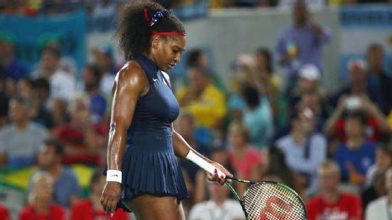 Serena Williams crashes out in third round of Rio Olympics