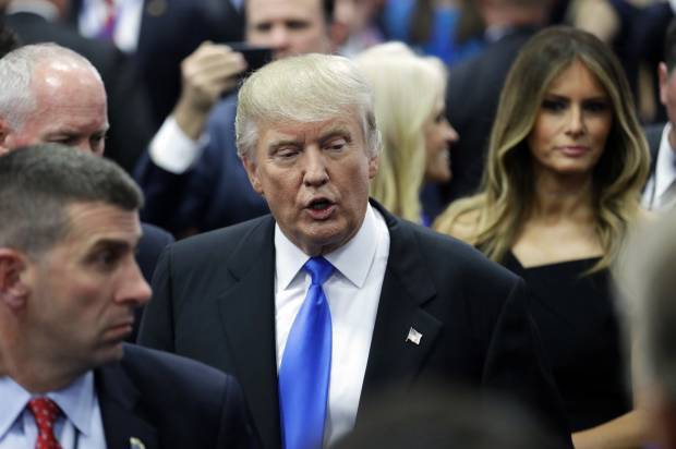 Hillary Clinton swipes at Donald Trump over microphone complaint