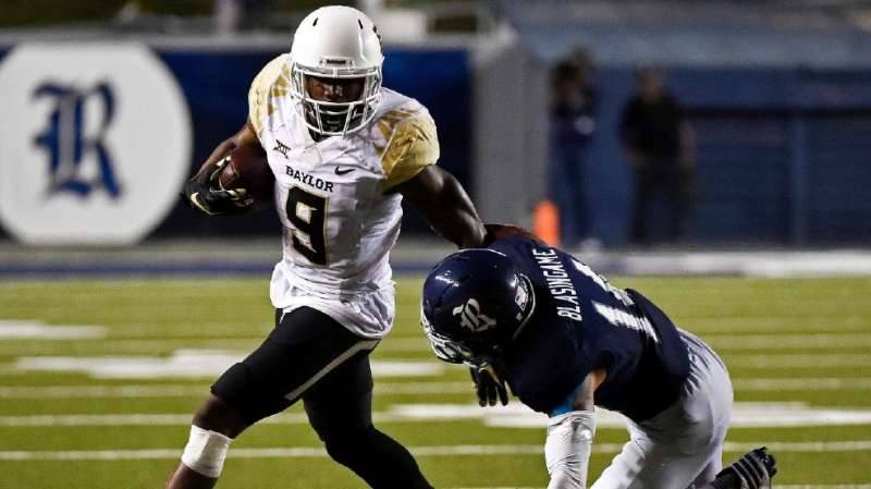 Russell throws 3 TD passes, No. 21 Baylor beats Rice