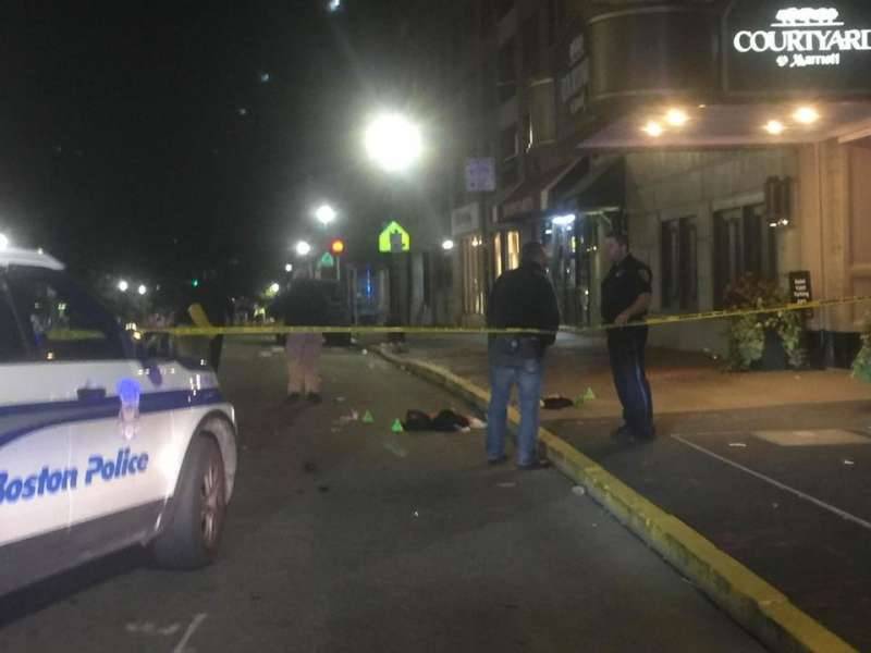 Seven people stabbed in Bostons Theater District