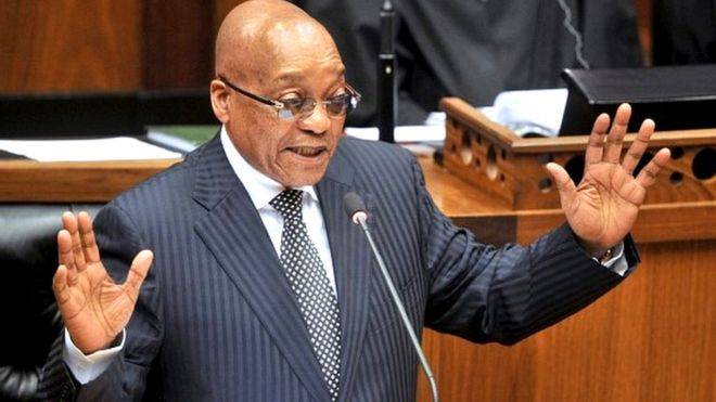South Africa’s Zuma Faces Accusations Over Chartered Planes