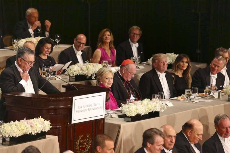 Donald Trump Heckled by New York Elite at Charity Dinner