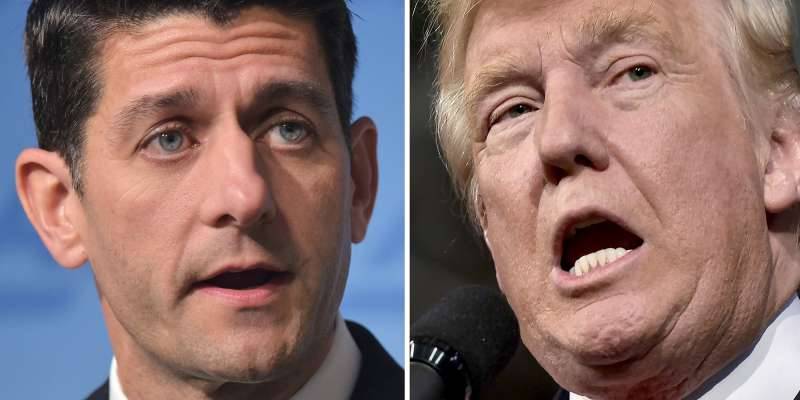 Donald Trump Won’t Stop Attacking Paul Ryan