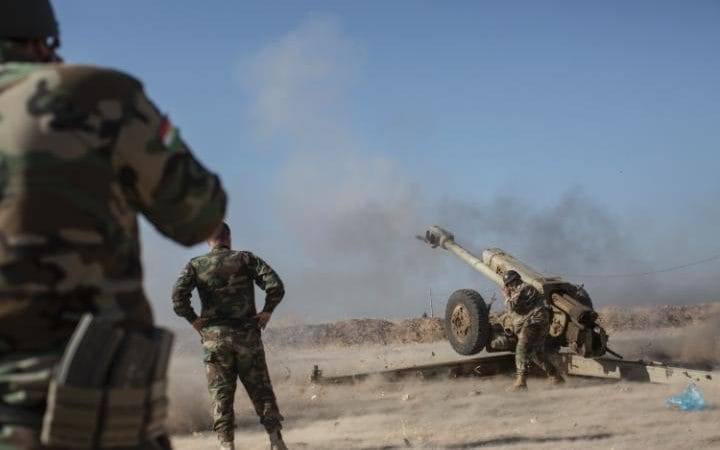 Iraqi attack on Mosul begins with Kurdish forces moving in from the east