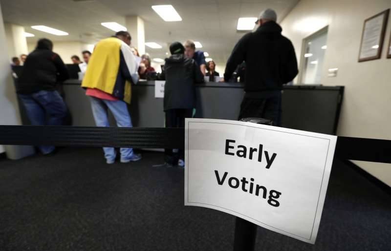 Trump risky early voting strategy