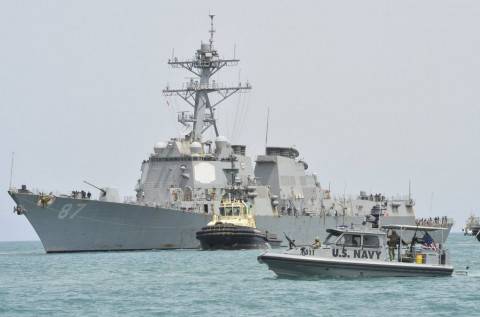 U.S. Ship Fires Missiles at Yemeni Rebel Sites