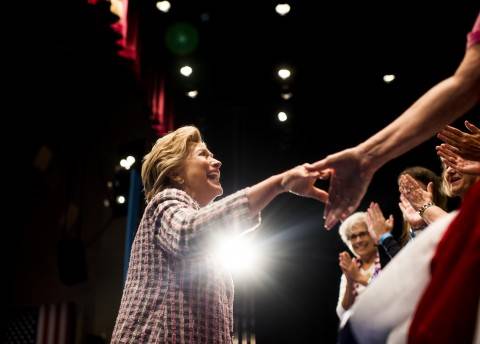 Clinton calls for new National Service Reserve during Florida swing