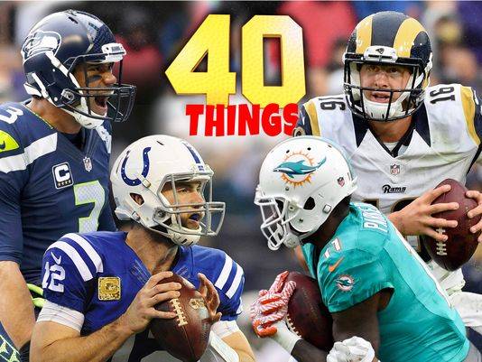 40 things we learned in Week 11 of the 2016 NFL season