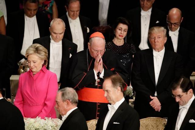 A Catholic church bulletin says voting for Democrats will result in eternal damnation