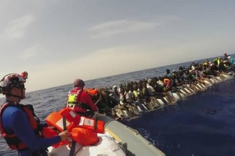Just the beginning: Follow reporter’s trek with refugees off Libyan coast