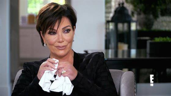 Kris Jenner Bursts Into Tears, Walks Out of Interview