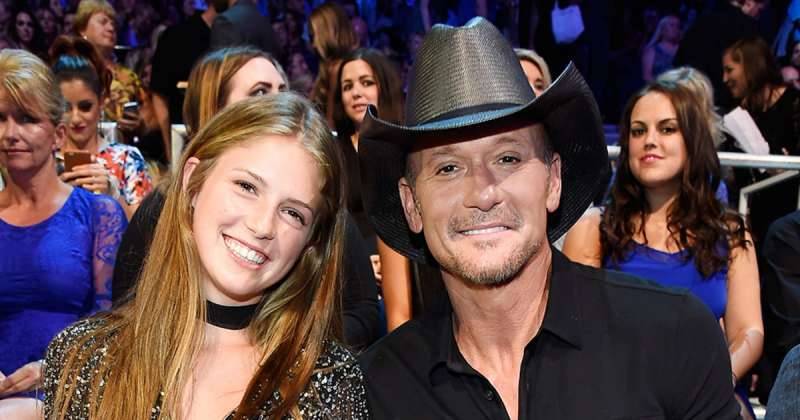 Tim McGraw and His Teenage Daughter Maggie Enjoy Family Night at the 2016 American Music Awards