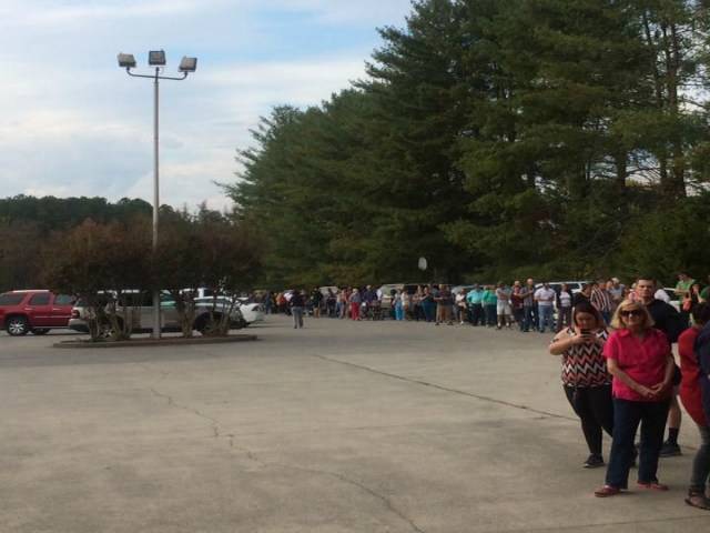 Voters turned away after early voting polls close in Hamilton County