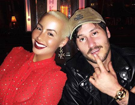 Amber Rose Has a Sexy Post-Christmas Gift for Val Chmerkovskiy