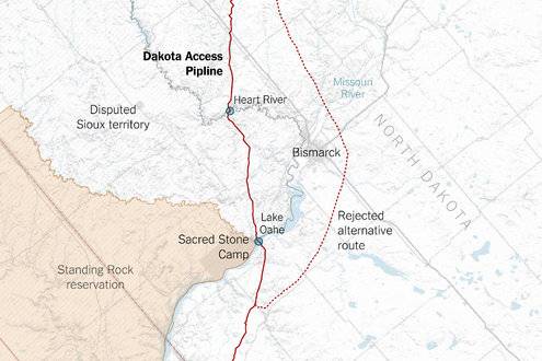 Army Blocks Drilling of Dakota Access Oil Pipeline