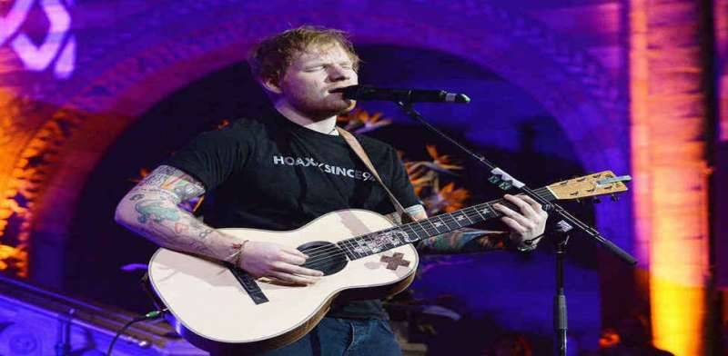 Ed Sheeran Returns to the Stage After Long Hiatus, Jokes About Sword Injury