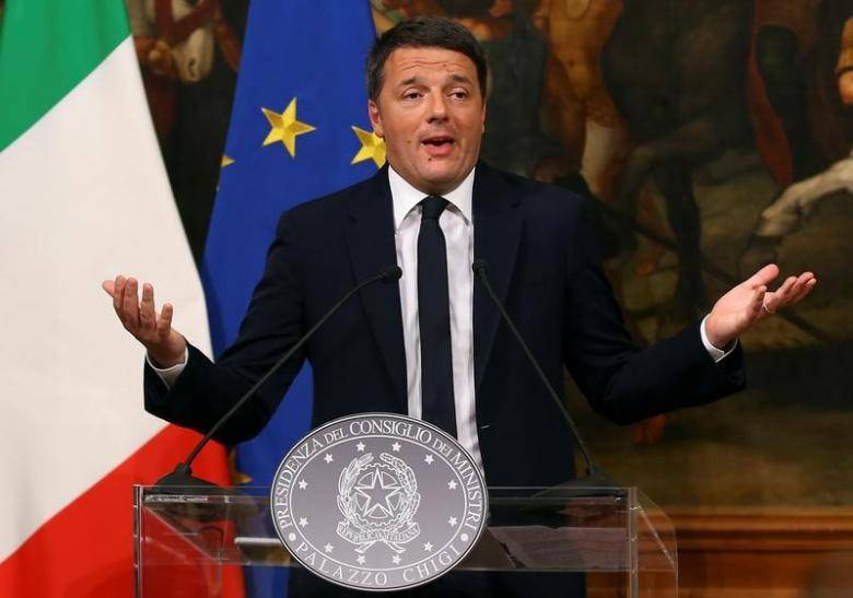 Italian Prime Minister Renzi to resign on Friday