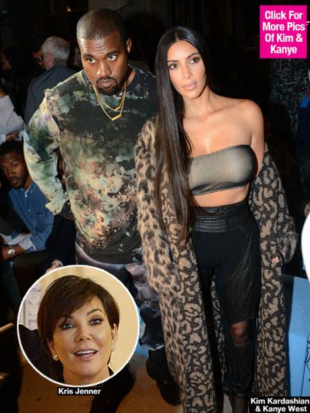 Kim Kardashian & Kanye West: Living in Separate Homes