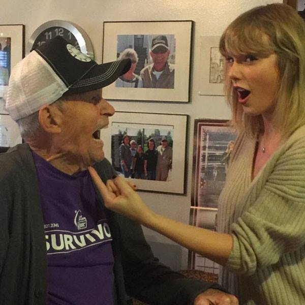 Taylor Swift Just Surprised a 96-Year-Old Veteran With a Christmas Miracle