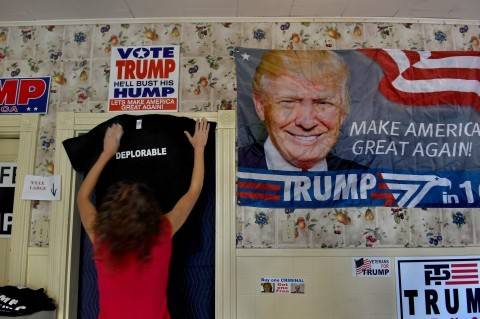 America’s deep partisan rift may be setting Donald Trump up for success in advance