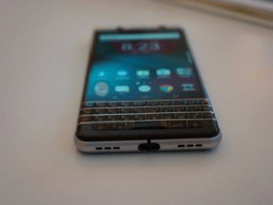 BlackBerry is back at it with a new keyboard phone