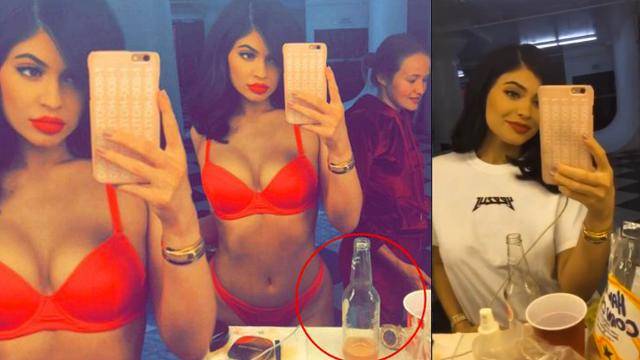 Kylie Jenner Flaunts Massive Cleavage In Racy Closeup Of Her Bikini Top