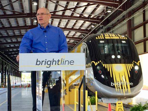 New Florida passenger train unveiled