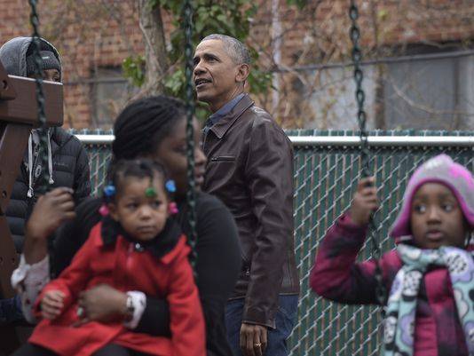 Obamas donate Sasha and Malia’s playground to homeless shelter